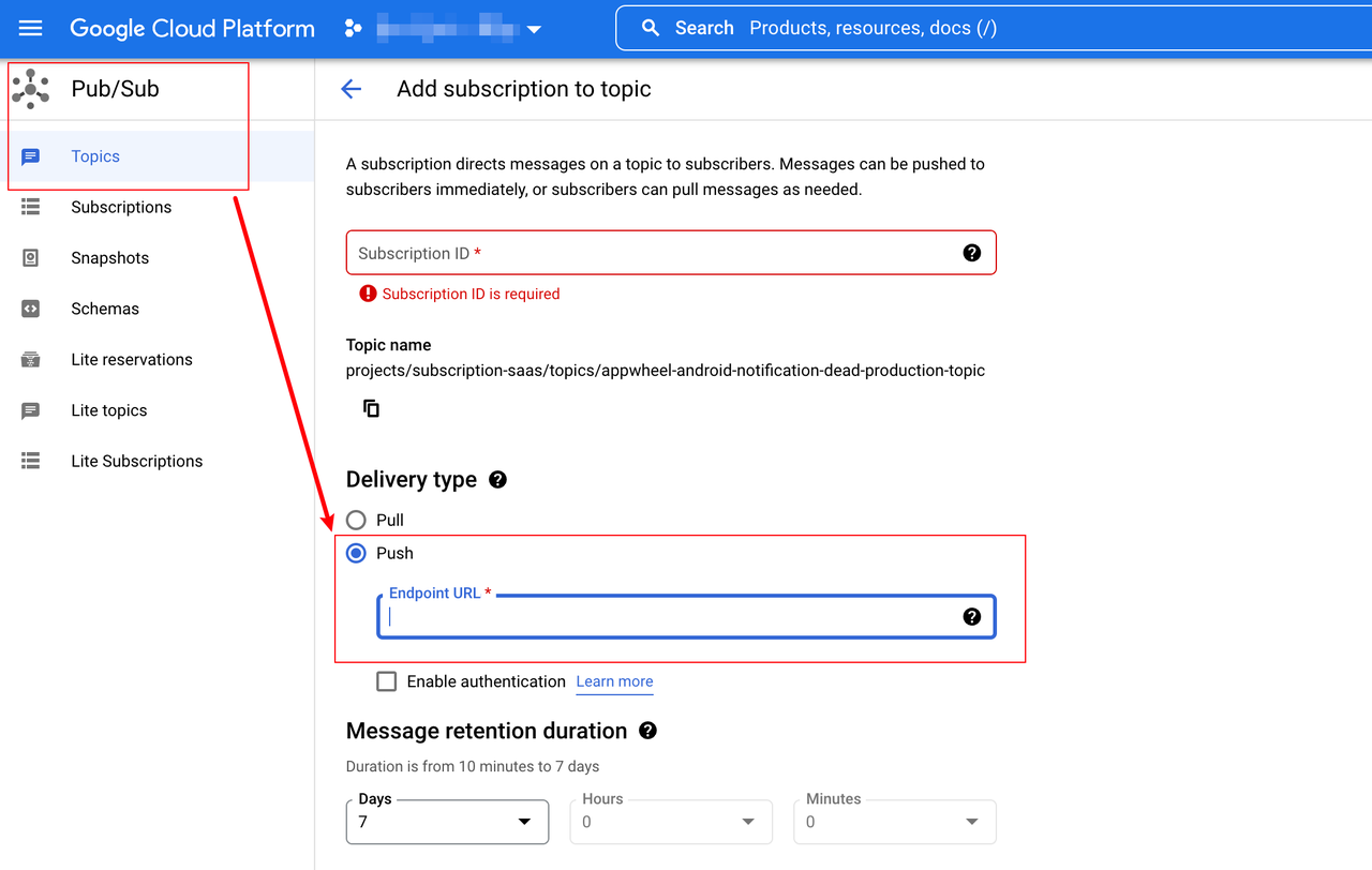 notificationReceivingConfigurationAndroid